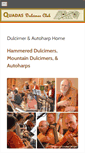 Mobile Screenshot of dulcimer-autoharp.org